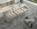 Minimalist Velvet Modular Sectional Sofa