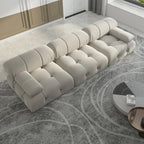 Minimalist Velvet Modular Sectional Sofa