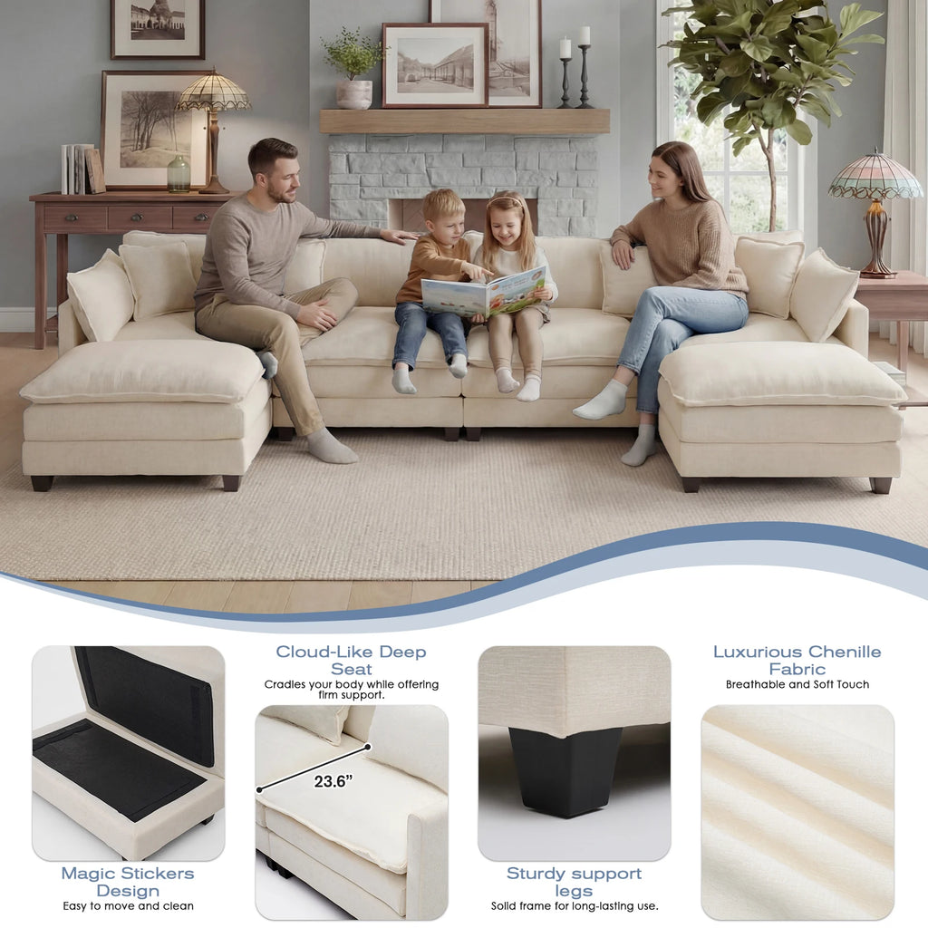 Redlife Cloud Modular Sectional Sofa
