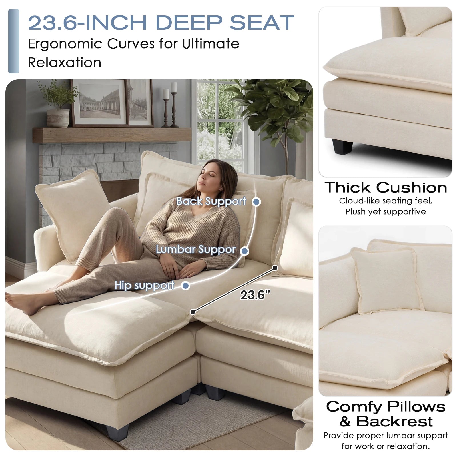 Redlife Cloud Modular Sectional Sofa