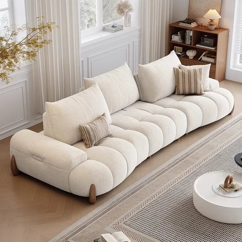 Minimalist Nordic Curved 2-Seater Sofa