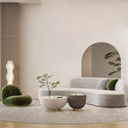 Velvet Reception Sofa