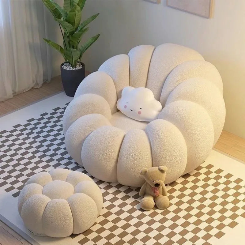 Modern Fluffy Bean Bag Sofa