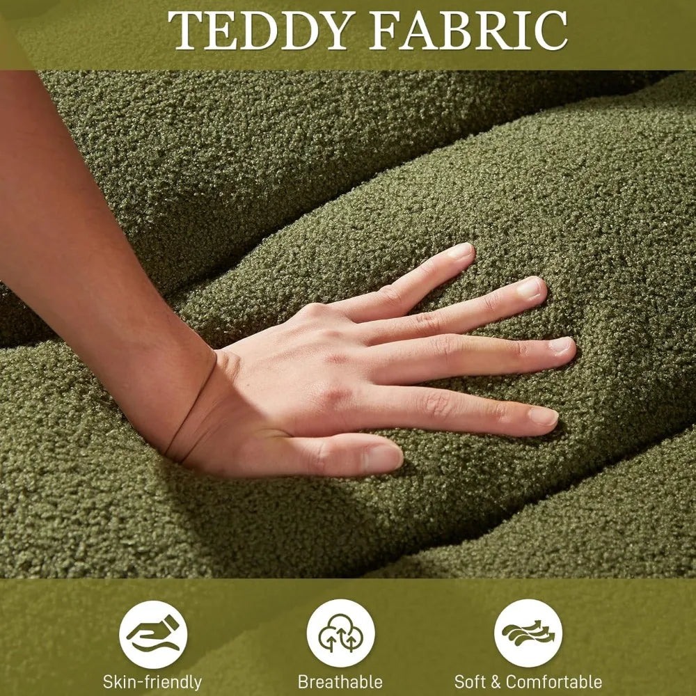 Teddy Cloud Sherpa Sofa Couch
