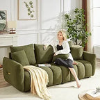 Teddy Cloud Sherpa Sofa Couch