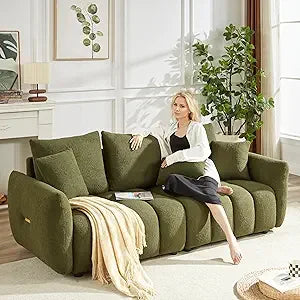 Teddy Cloud Sherpa Sofa Couch