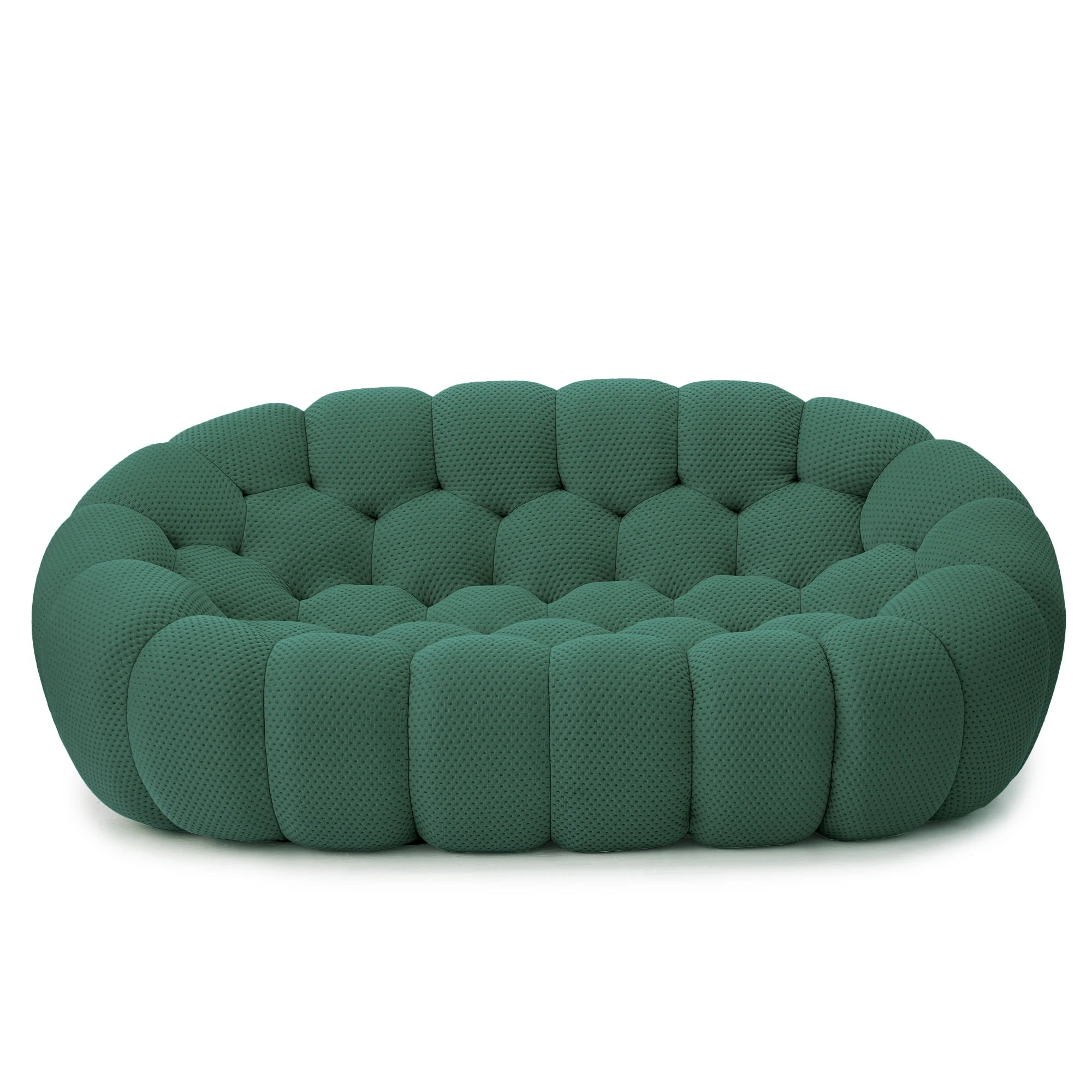 Curved Boneless Sofa Loveseat
