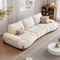Minimalist Nordic Curved 2-Seater Sofa