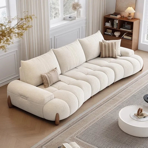 Minimalist Nordic Curved 2-Seater Sofa