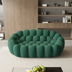 Curved Boneless Sofa Loveseat