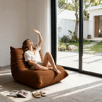 Velvet Boneless Sofa