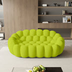 Curved Boneless Sofa Loveseat